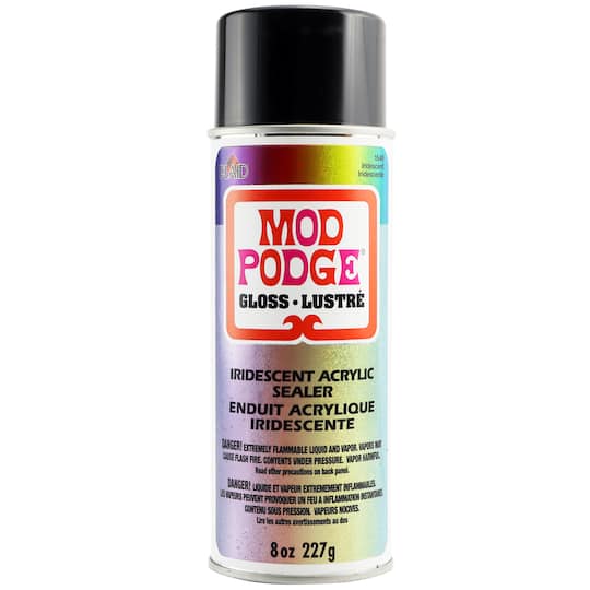 Mod Podge Gloss Iridescent Acrylic Sealer Michaels Mod Podge Gloss Iridescent Acrylic Sealer Michaels
